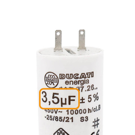 Condensateur 3,3uF Pour Volet Roulant - Compatible SOMFY, SIMU, NICE - Lot De 2