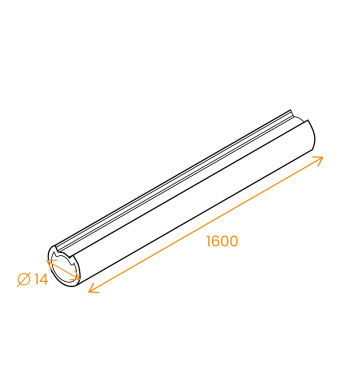 tube rainure_espagnolette_1600_mm_schéma