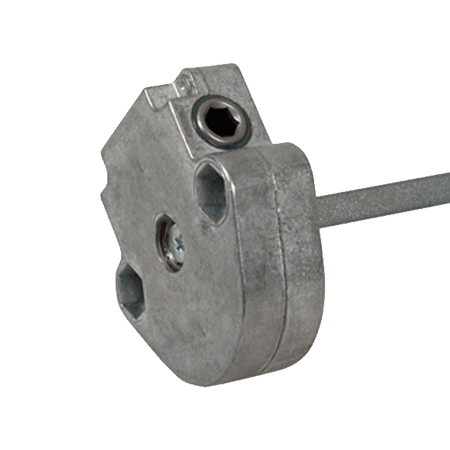 Le mécanisme volet roulant manuel assure une ouverture fluide et un enroulement fiable du tablier.