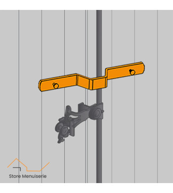 la barre anti effraction pour volet bois assure une résistance optimale