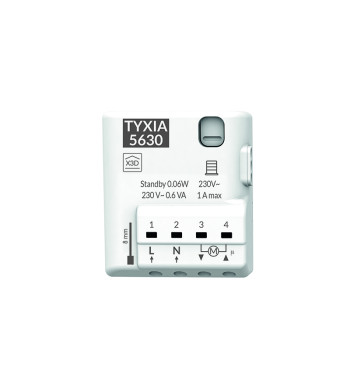 Pack Tyxia 741 Bioclim, Delta Dore, Tywell Control + Tywell Pro + 5 Tyxia 5630, pour Volet Roulant