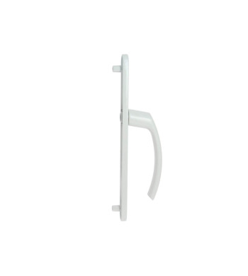 Poignées de Fenêtre, Aluminium, Blanc, Cylindre