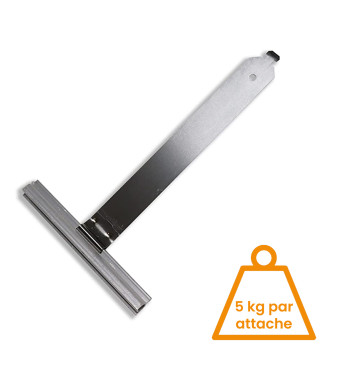 4 Attaches de Tablier, Fixation par Crochet