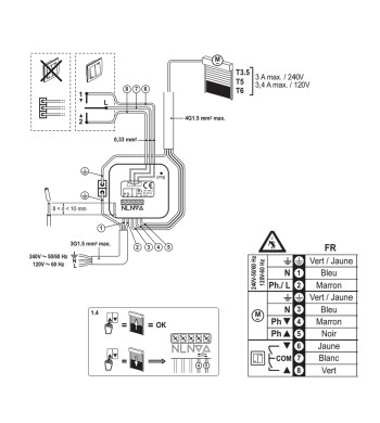 Micro-Récepteur, RTS, VR Somfy