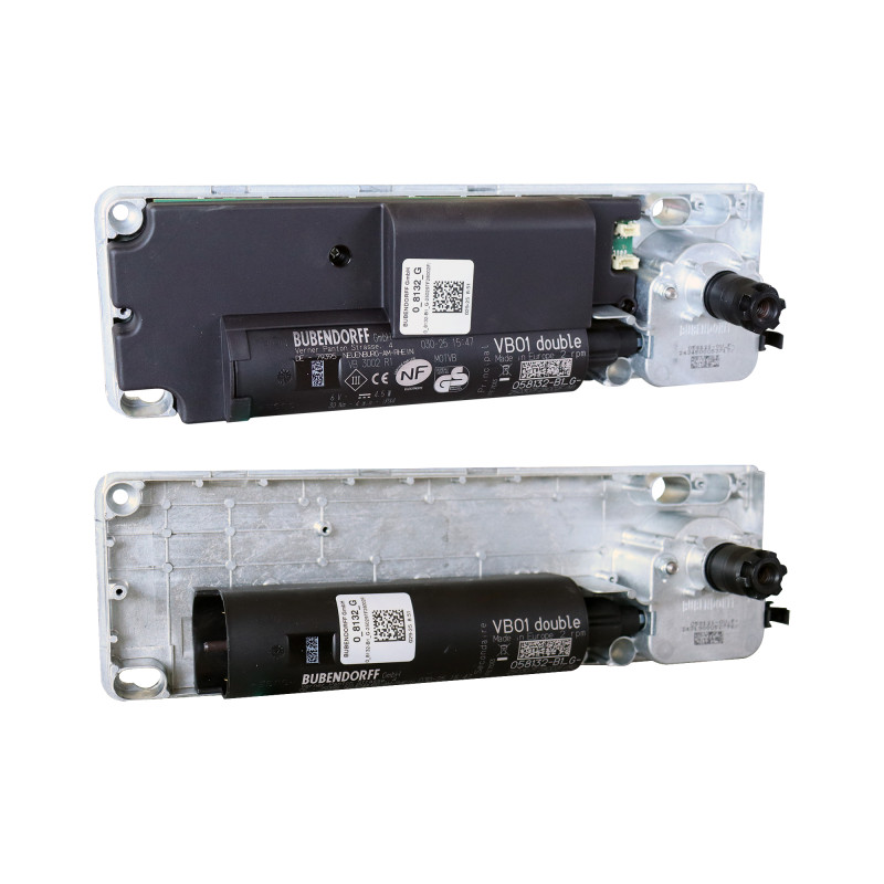 Le moteur volet battant offre une ouverture fluide et silencieuse, idéale pour moderniser les installations existantes.