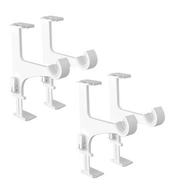 Installez facilement un support tringle rideau caisson volet roulant Gifi sans outil.