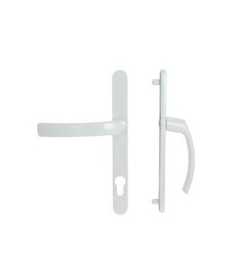 Poignées de Fenêtre, Aluminium, Blanc, Cylindre