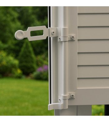 Ce système de fermeture volet battant assure une parfaite stabilité et une utilisation confortable. Ce système de fermeture volet battant assure une parfaite stabilité et une utilisation confortable.