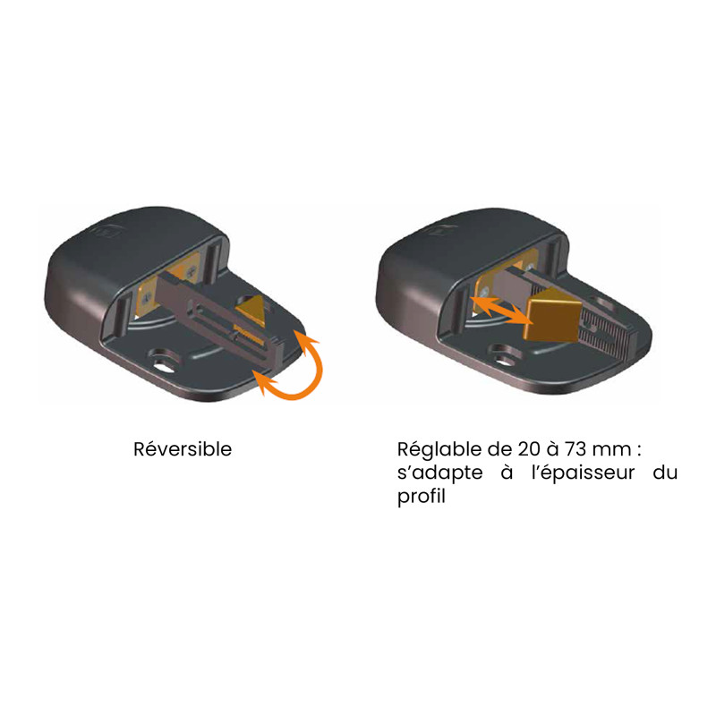 Sabot, Automatique, Ep. 20 à 73 mm, pour Portail Battant, Portac Torbel — free download