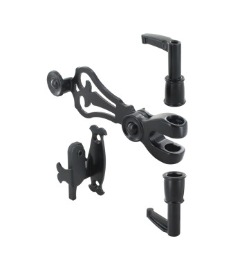 Espagnolette, Aluminium, Noir, pour Volet Battant