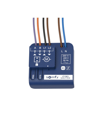 Micro Récepteur, Izymo, io Somfy, pour Volet Roulant, Transformer un Moteur Filaire en Radio