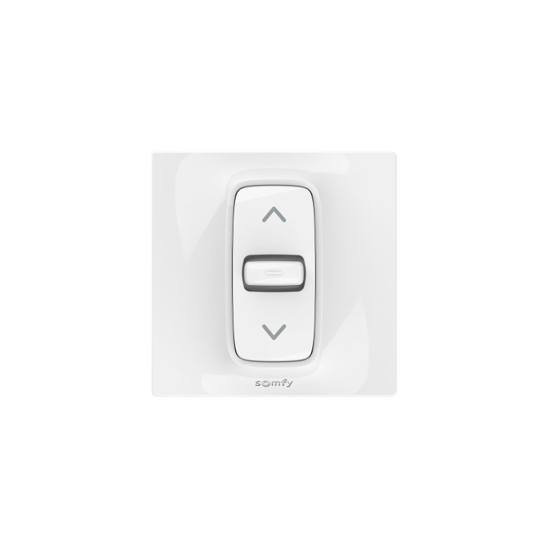 Interrupteur, Inis, 1 moteur, Filaire Somfy, Inis encastré position fixe