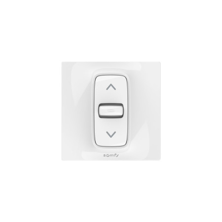 Interrupteur, Inis, 1 moteur, Filaire Somfy, Inis encastré position fixe