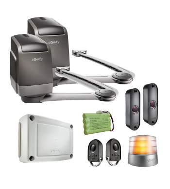Moteur Axovia 3S io, pour Portail Battant, Somfy, Axovia 3S io - Pack confort