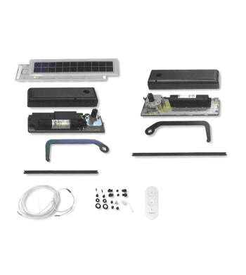 Moteur solaire, 1 Vantail, pour Volet Battant, Bubendorff, Kit Complet