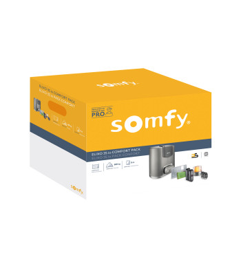 Moteur Elixo 3S M, pour Portail Coulissant, Somfy, Elixo 3S M io - Pack confort
