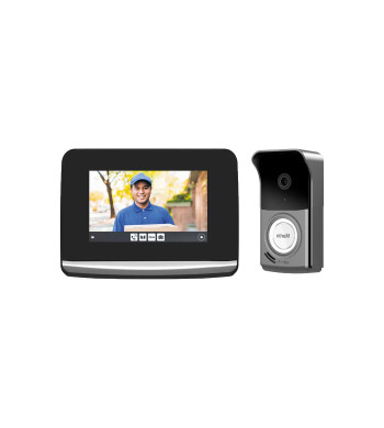 Visiophone io, Somfy, Prise secteur, Saillie, V500 PRO io + alimentation bloc secteur