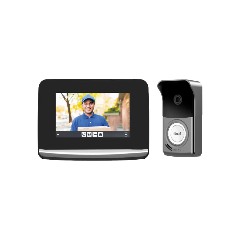 Visiophone io, Somfy, Prise secteur, Saillie, V500 PRO io + alimentation bloc secteur