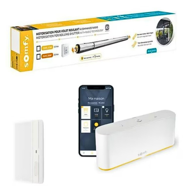 Kit motorisation radio io Somfy RMS2600