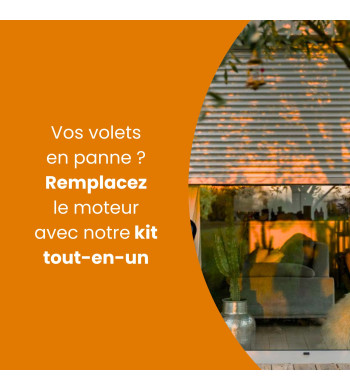 Kit de Remplacement, Volet Roulant, Radio IO, pour Fenêtre Somfy