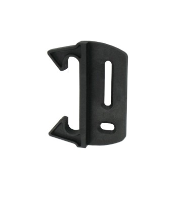 Gâche Plate en Feuillure Noire, pour Serrure Modulox à Pêne Levant