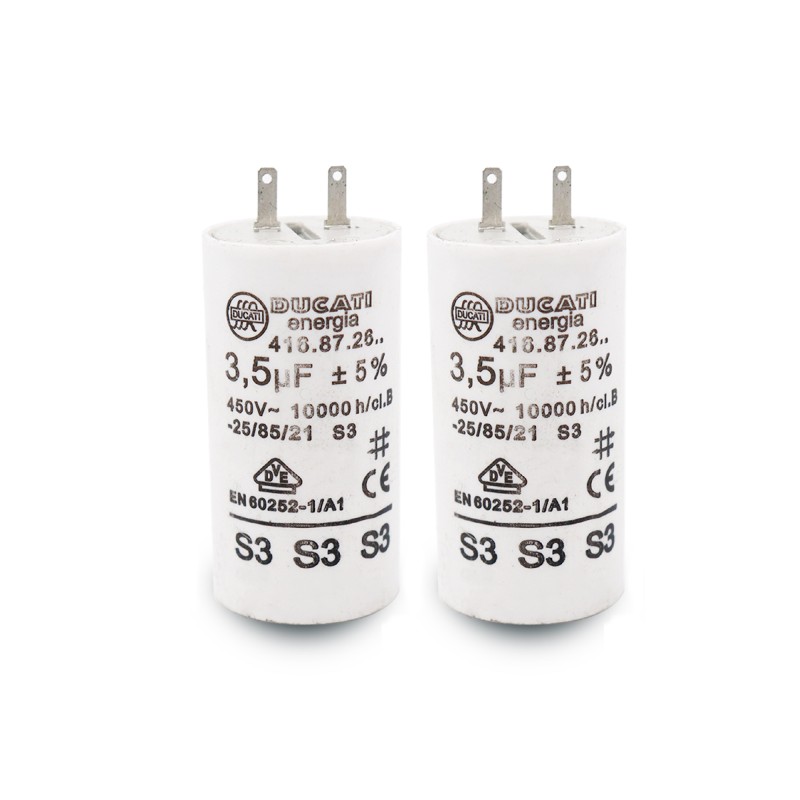 Condensateur | 3,5 | Cosses | Lot de 2