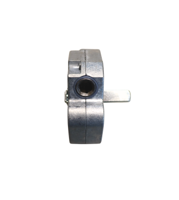 Treuil 1/4, Sans Fin de Course, 6p7, Carré 8, mâle, L.125 mm, Tige 20 mm, Geiger, compatible volet roulant Bubendorff