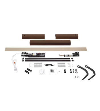 Moteur Yslo® Flex io, Somfy, 2 Vantaux pour Volet Battant, Blanc ou Marron