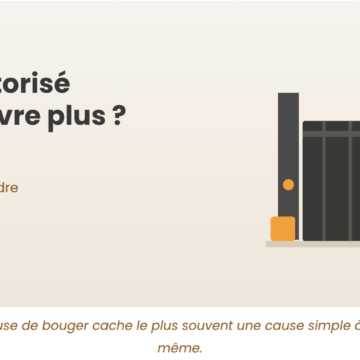 Portail coulissant motorisé qui ne s'ouvre plus : causes fréquentes et solutions