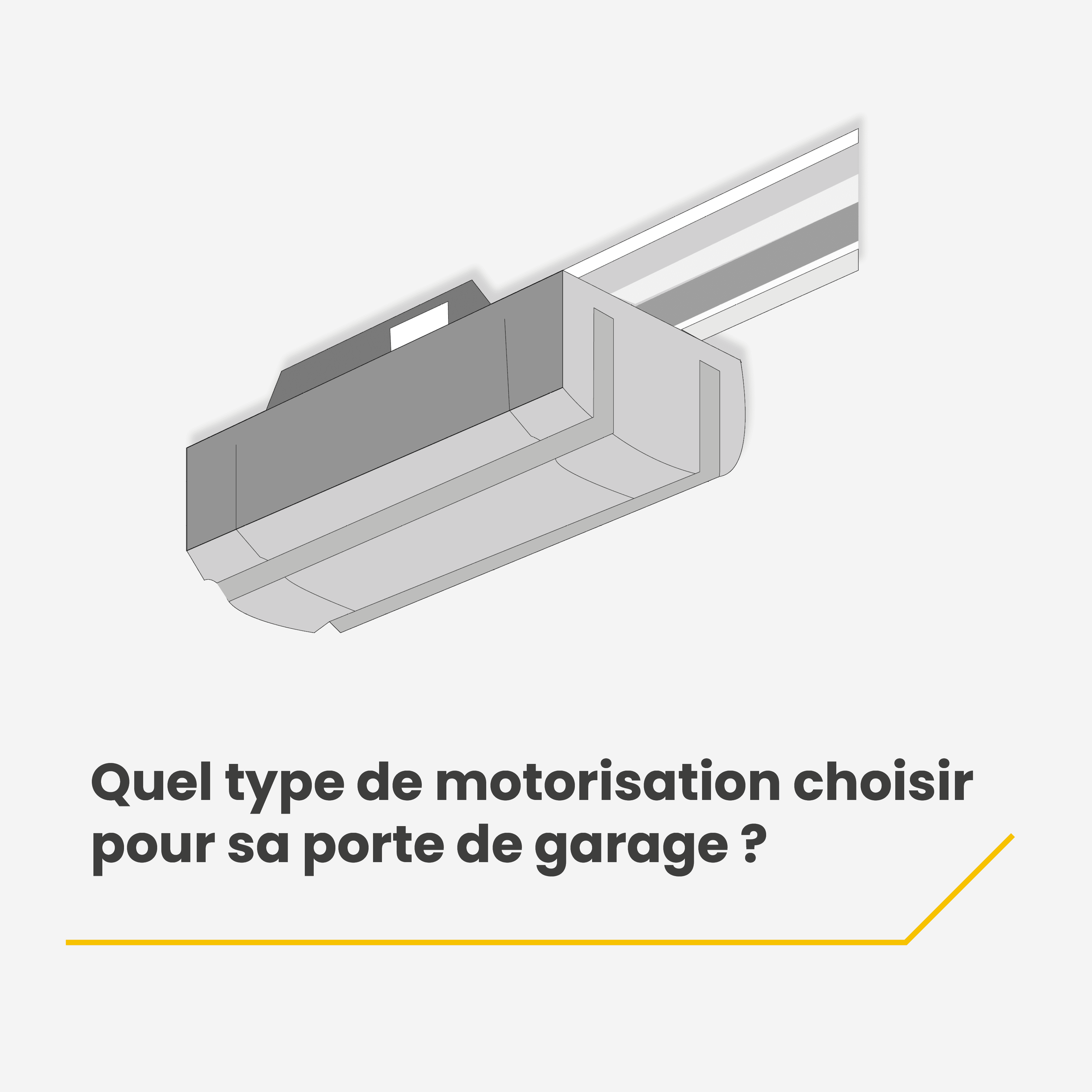 Quel type de motorisation choisir pour une porte de garage ?