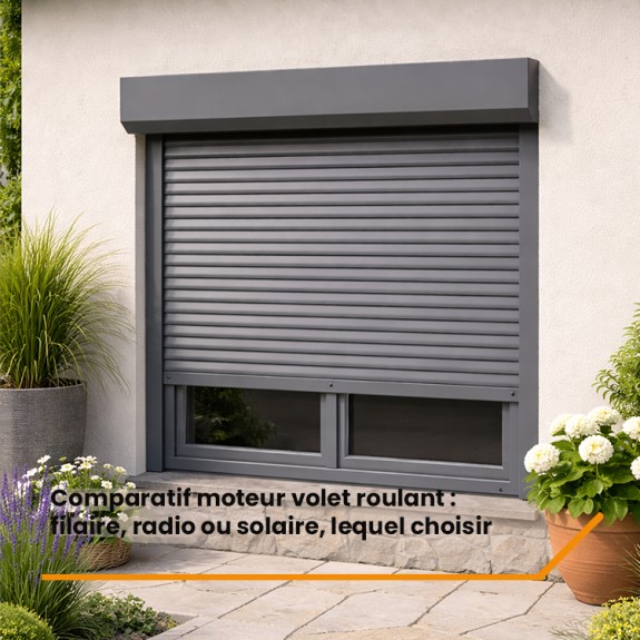 Comparatif moteur volet roulant : filaire, radio ou solaire, lequel choisir pour votre installation ?
