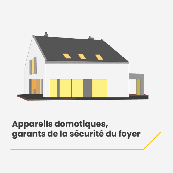 Les appareils domotiques : garants de la sécurité du foyer.